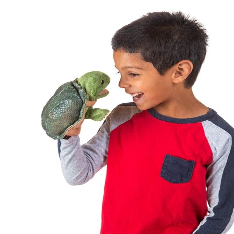 Folkmanis Hand Puppets Little Turtle Puppet