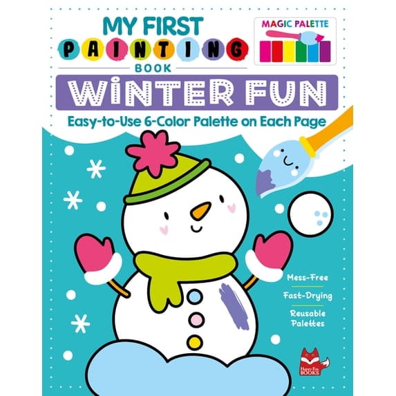 Fox Chapel Publishing Coloring & Painting Books My First Painting Book: Winter Fun