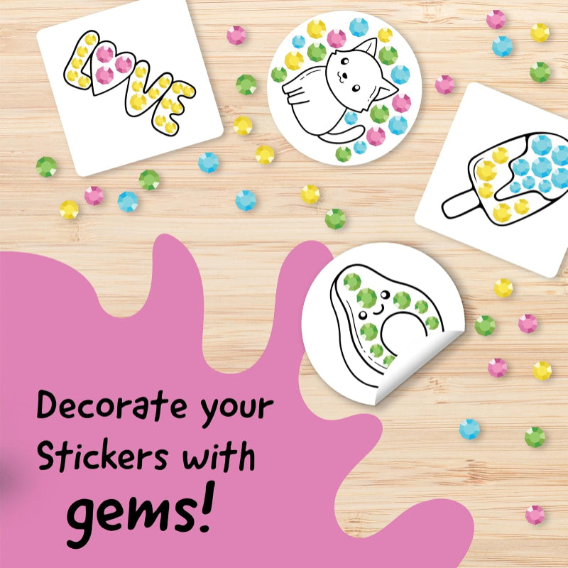 Gamewright Stickers Hello Blink Sticker Maker Refill Pack - Gem