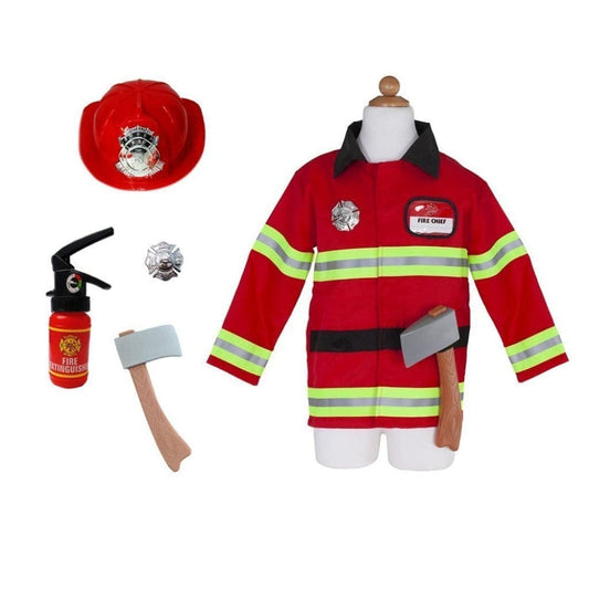 Great Pretenders Dress Up Outfits Default Firefighter Set 5-piece (Size 3-4)