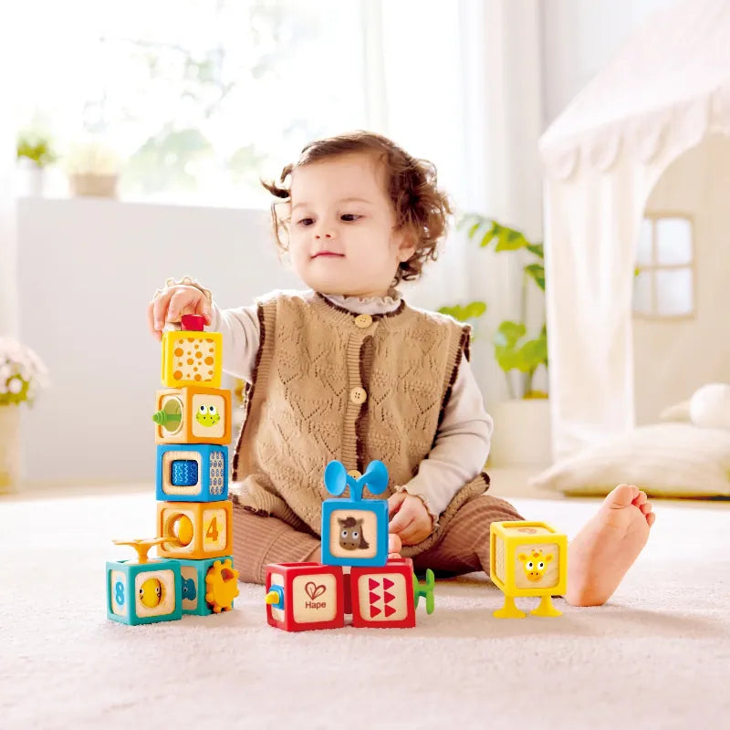 Hape Block Sets Delightful Discovery Blocks