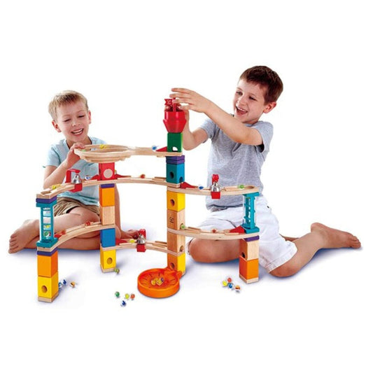 Hape Marble Runs Quadrilla: Castle Escape Marble Run Building Set