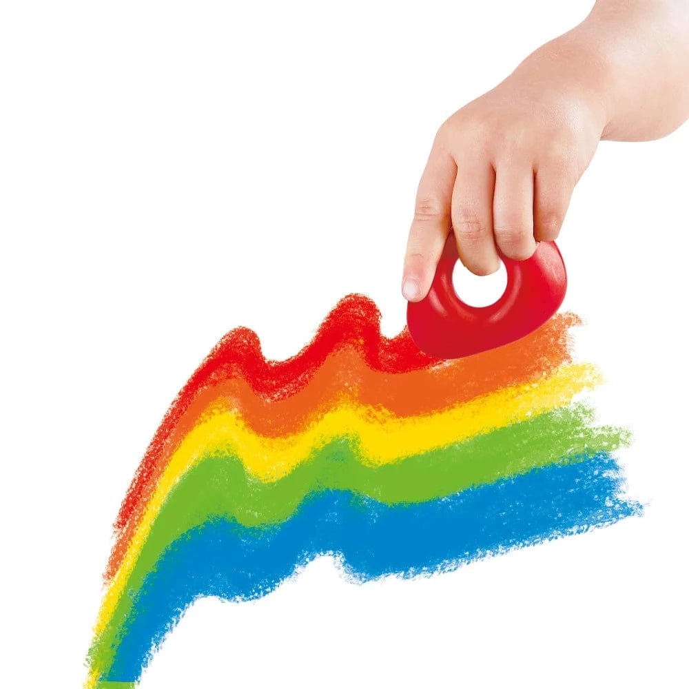 Hape Markers, Pens, Brushes & Crayons Easy-Grip Crayons