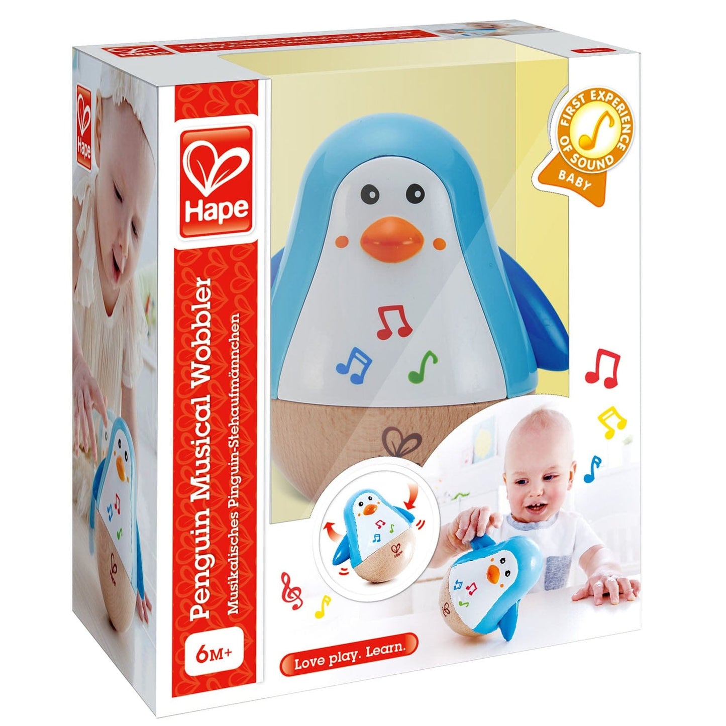 Hape Music Penguin Musical Wobbler