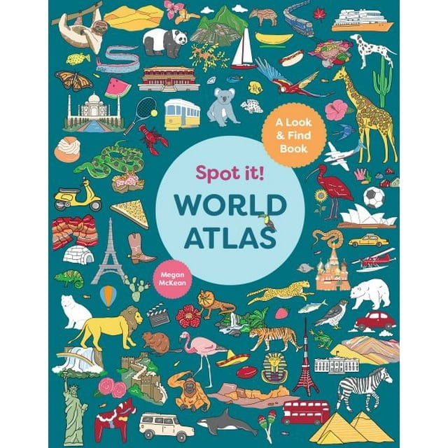 Hardie Grant Atlas Books Default Spot It! World Atlas: A Look-and-Find Book
