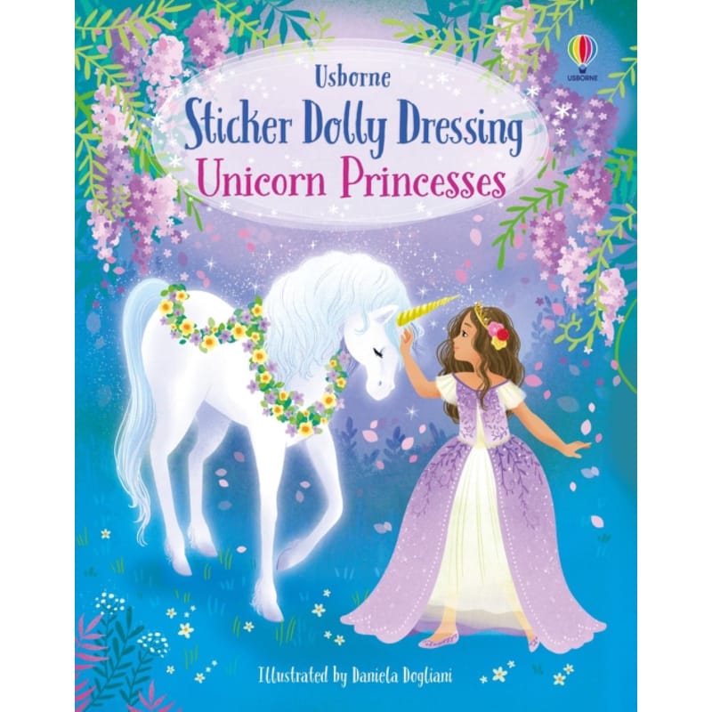 Harper Collins Activity Books Sticker Dolly Dressing Unicorn Princess