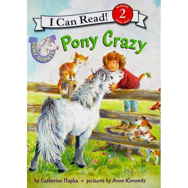 Harper Collins I Can Read Level 2 Books Pony Scouts: Pony Crazy (I Can Read Level 2)