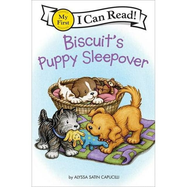 Harper Collins My First I Can Read Books Biscuit's Puppy Sleepover (My First I Can Read)