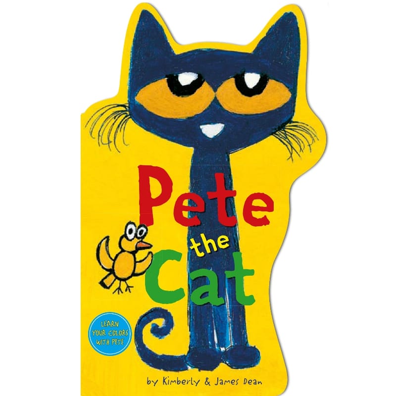 HarperCollins Board Books Pete the Cat Shaped Board Book