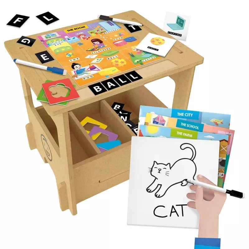 Headu Educational Play Wooden Desk Writing School
