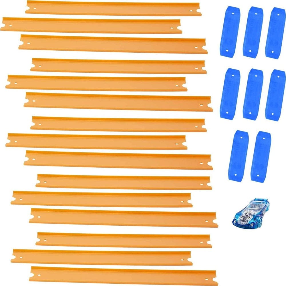 Hot Wheels Vehicle Playsets Hot Wheels Track Builder Straight Track With Car
