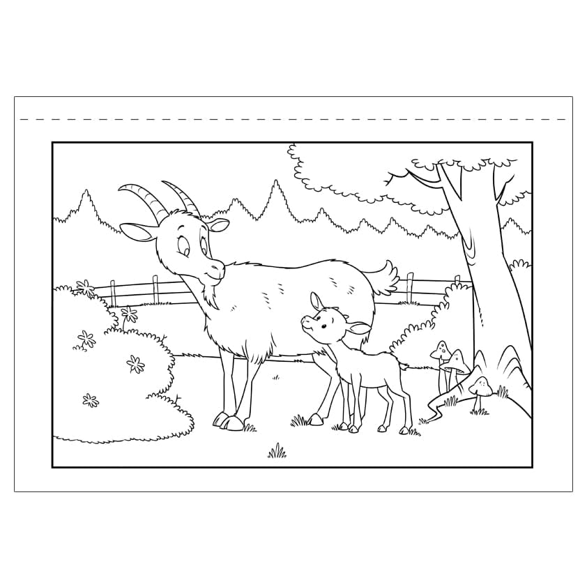 Hotaling Inc. Activity Books Pop-Up Sticker Book: Farm Animals