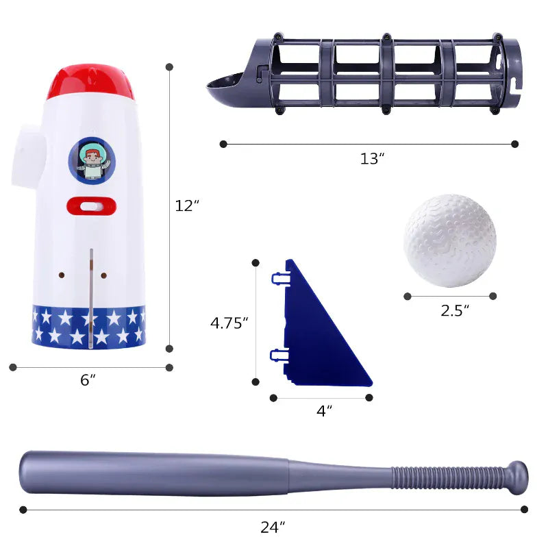 iPlay iLearn Physical Play Baseball Rocket Pitch