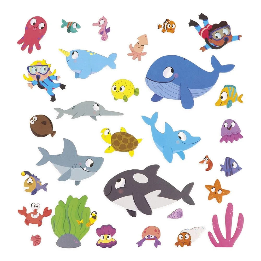 Janod Pretend Play Default Magneti'Stories - The Seabed