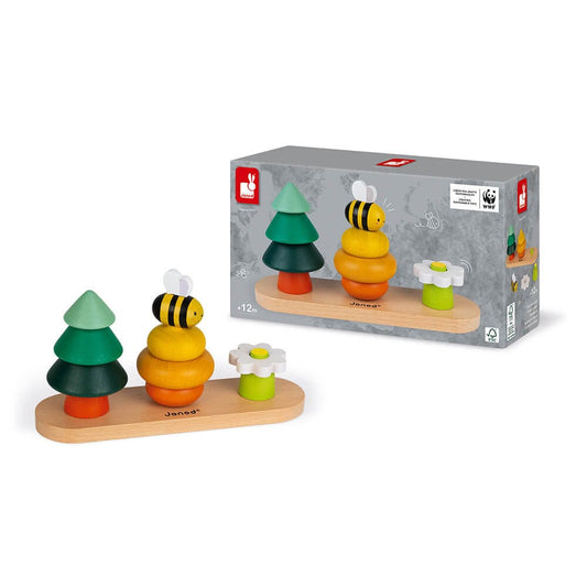 Janod Stack and Nest Toys Default WWF Forest Stacker