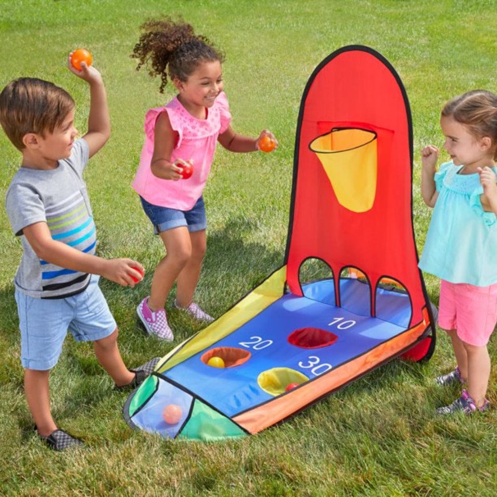 Kidoozie Physical Play Games Pop-Up Basketball Game