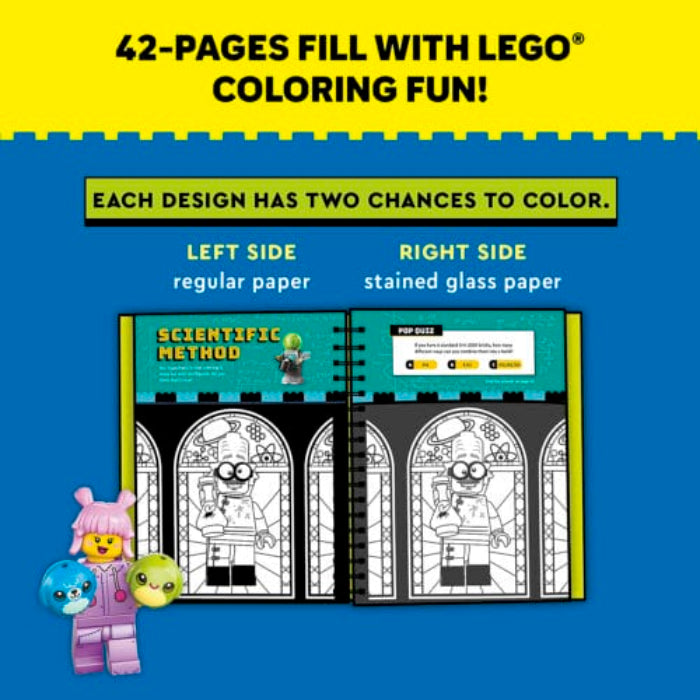 Klutz Coloring & Painting Kits LEGO Stained Glass Art