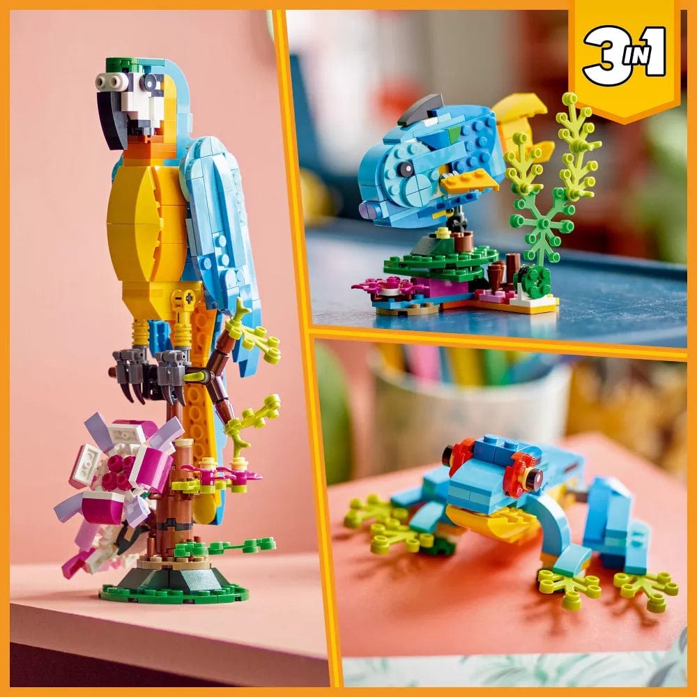 Lego LEGO Creator 31136 Creator 3 in 1: Exotic Parrot