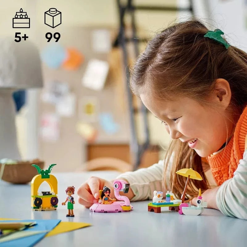 LEGO LEGO Friends 42658 Friends: Unicorn & Flamingo Pool Party