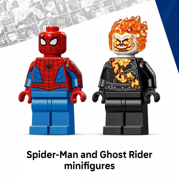 LEGO LEGO Marvel 76335 Marvel: Spider Man vs Ghost Rider Motorcycle