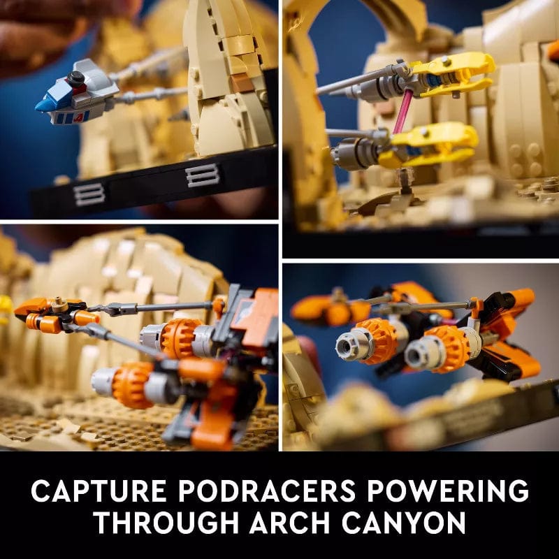 Lego LEGO Star Wars Default 75380 Star Wars: Mos Espa Podrace Diorama