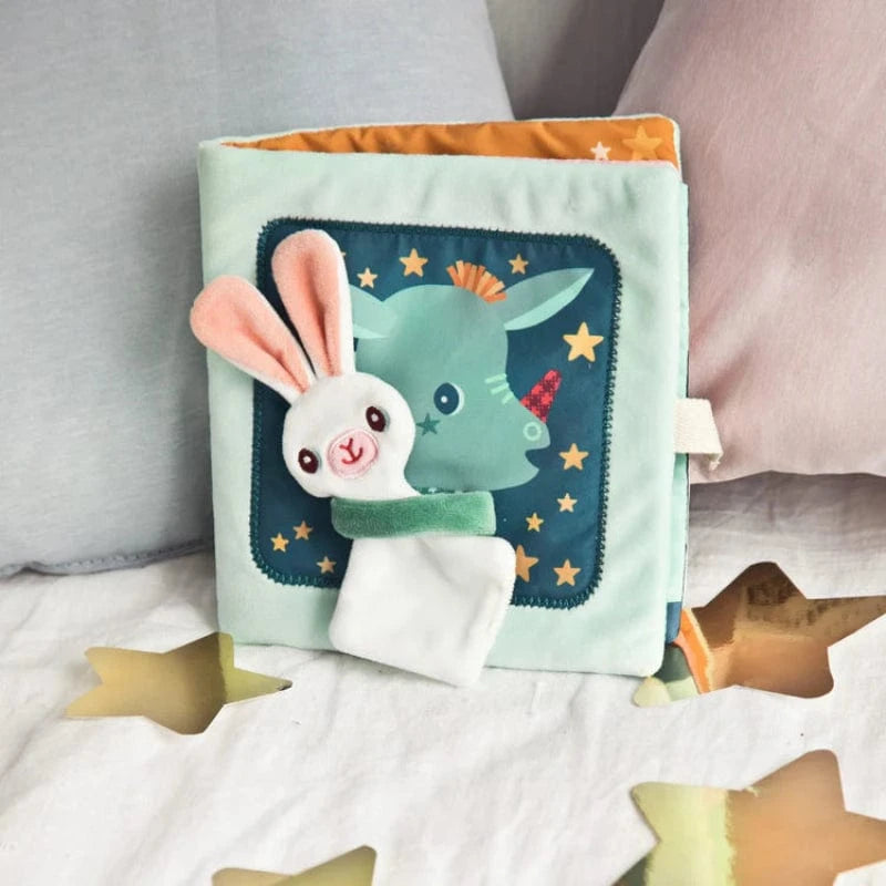 Lilliputiens Infant Sensory Toys HOLIDAY Joe & His Cuddle Activity Book