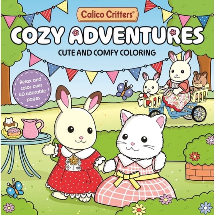 Macmillan Publishers Coloring & Painting Books Calico Critters: Cozy Adventures Coloring Book