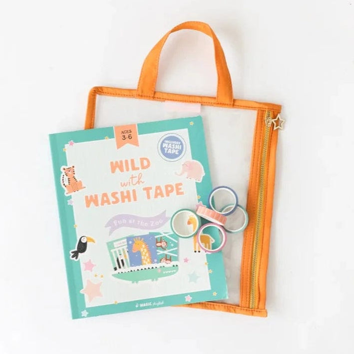 Magic Playbook Art & Craft Activity Kits Default Wild with Washi Tape Activity Kit