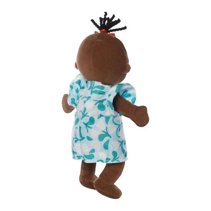 Manhattan Toy Dolls Default Wee Baby Stella - Brown with Black Wavy Hair