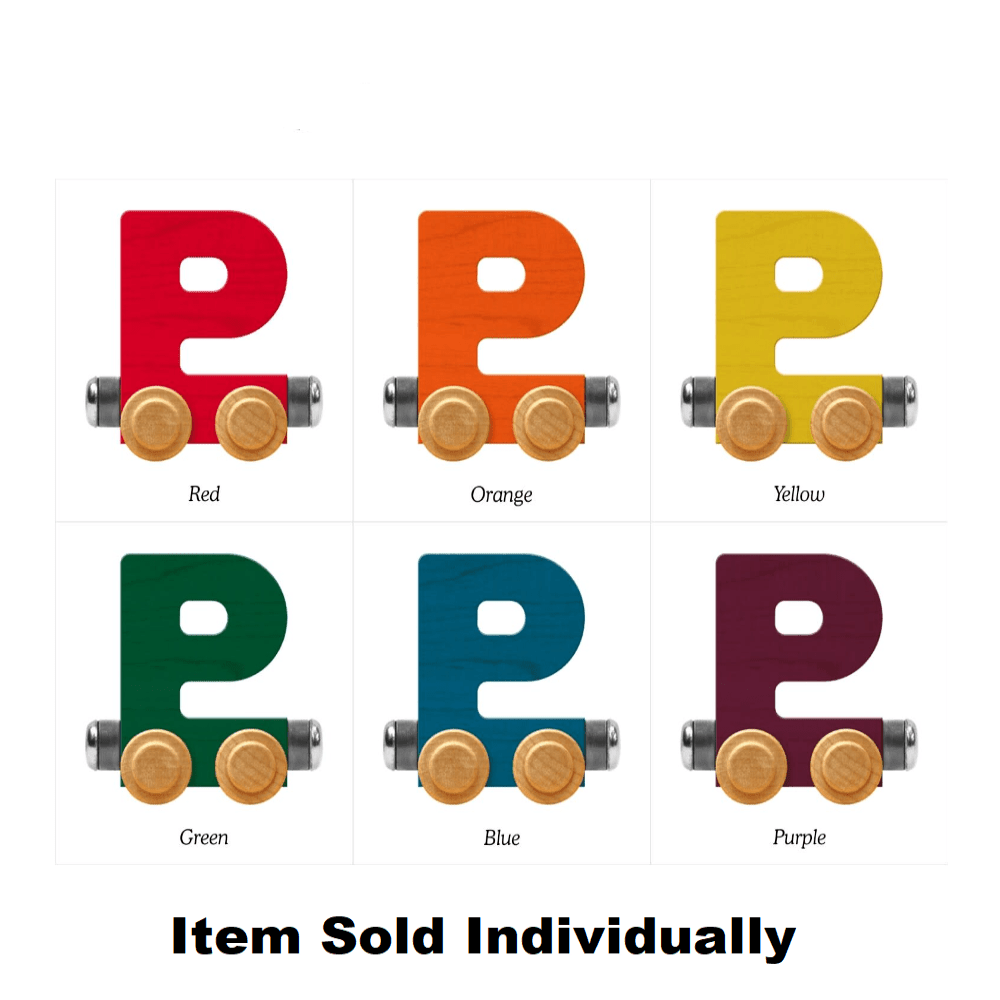 Maple Landmark Name Trains P - Train (Assorted Colors)