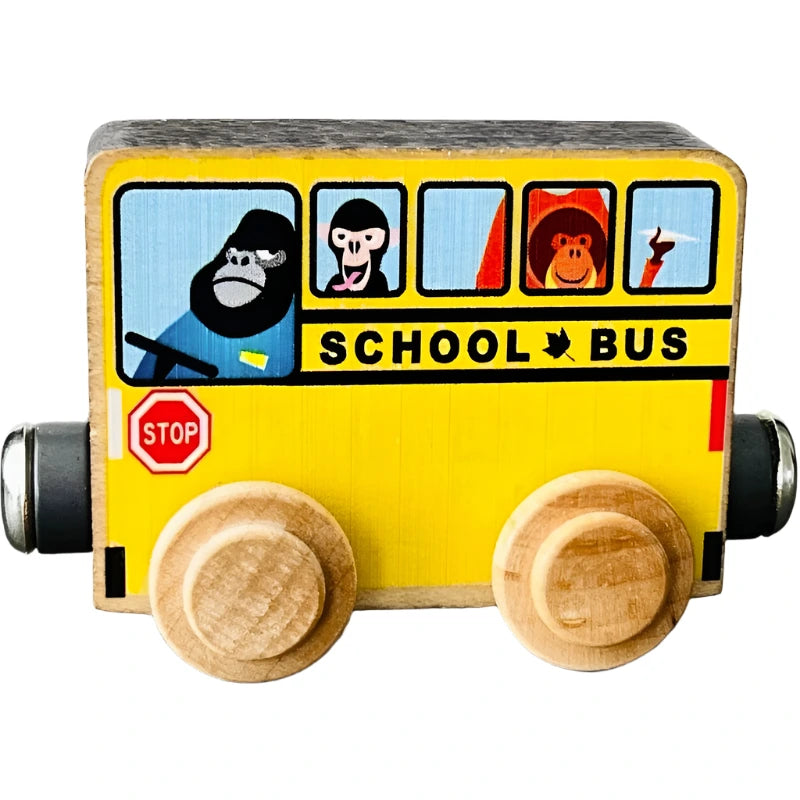 Maple Landmark Trains Default School Bus Train Car