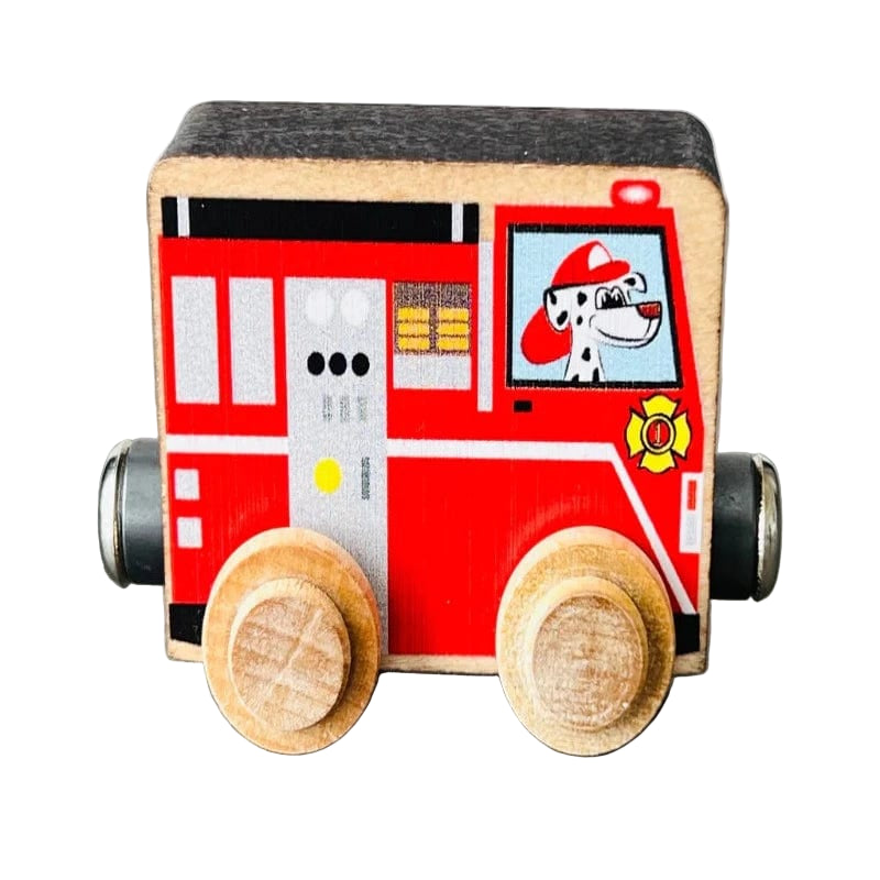 Maple Landmark Trains Fire Truck Train Car