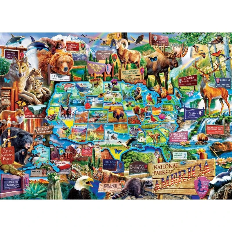 MasterPieces 1000 Piece Puzzles Default America's National Parks 1000 piece Puzzle