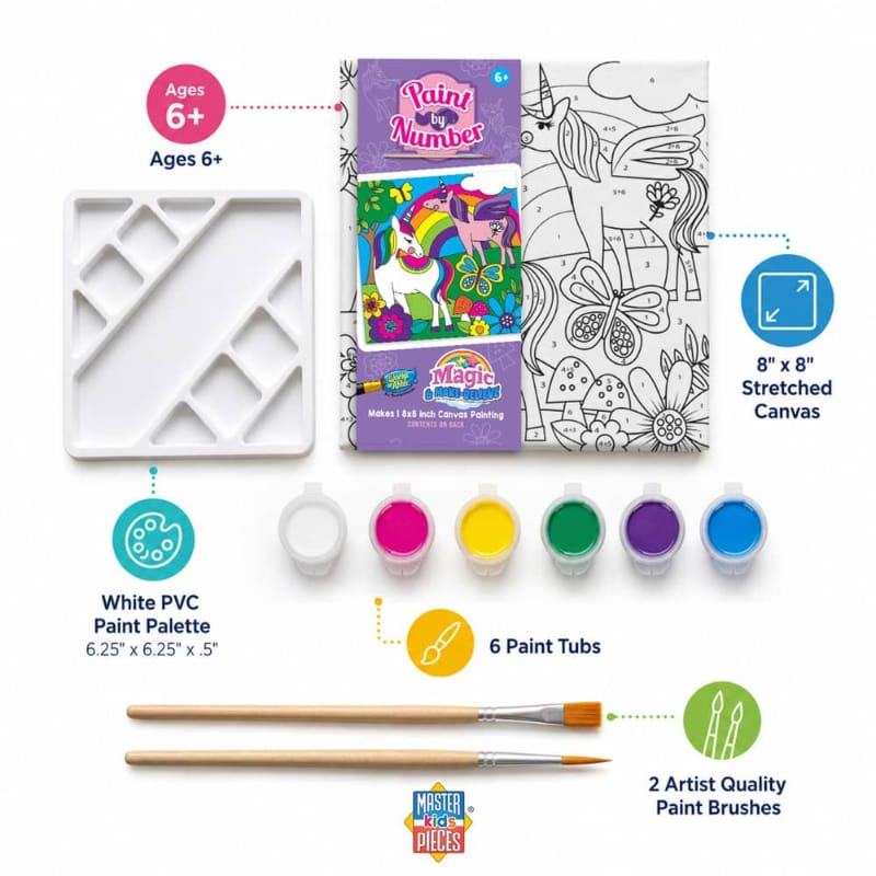 MasterPieces Coloring & Painting Kits Magic & Make Believe Paint by Number