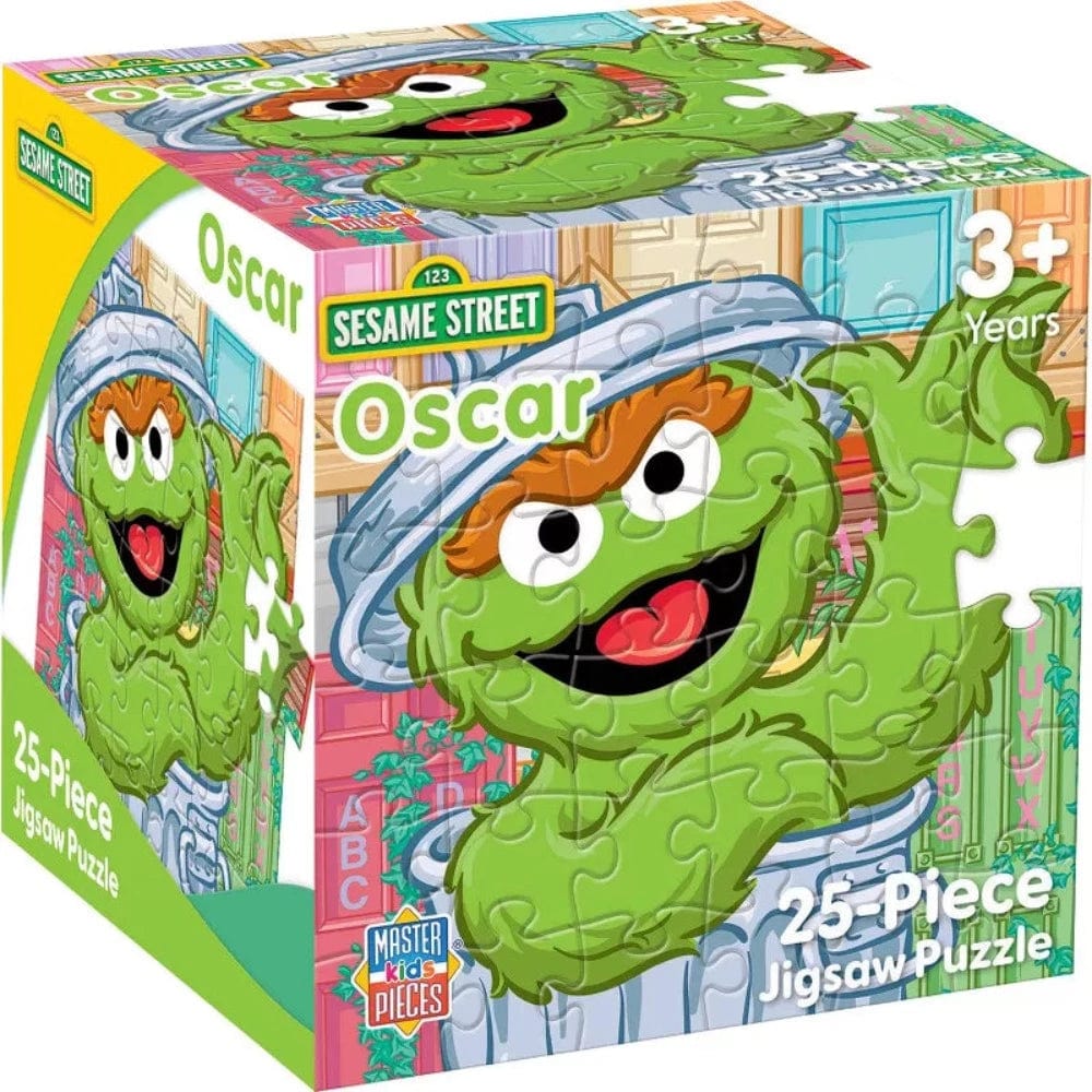 Sesame Street Oscar 25 Piece Puzzle Timeless Toys Chicago