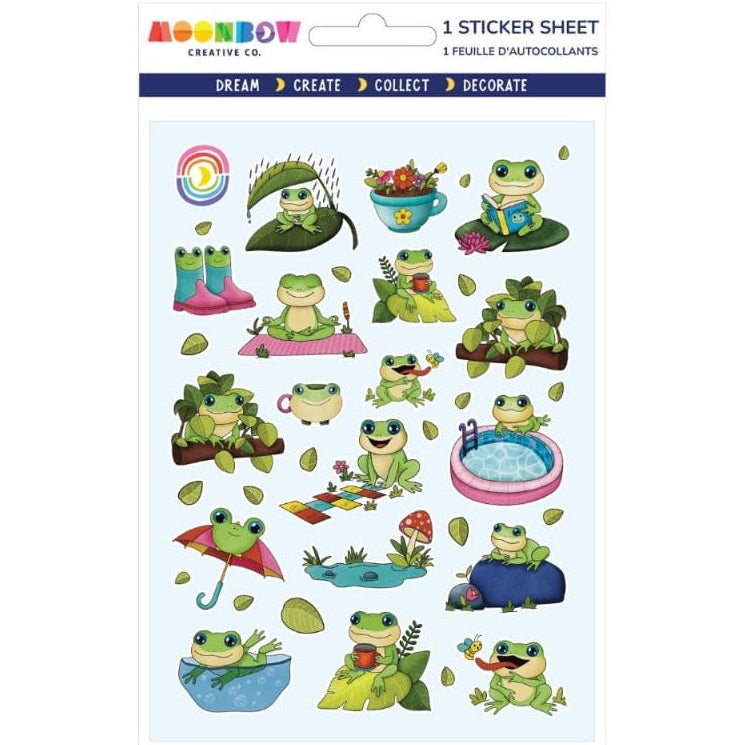Moonbow Creative Co Stickers Froggy Day Out Glossy Stickers