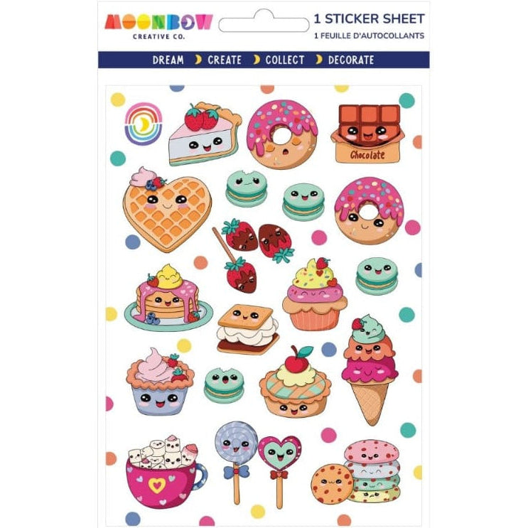 Moonbow Creative Co Stickers Kawaii Cravings Glossy Stickers