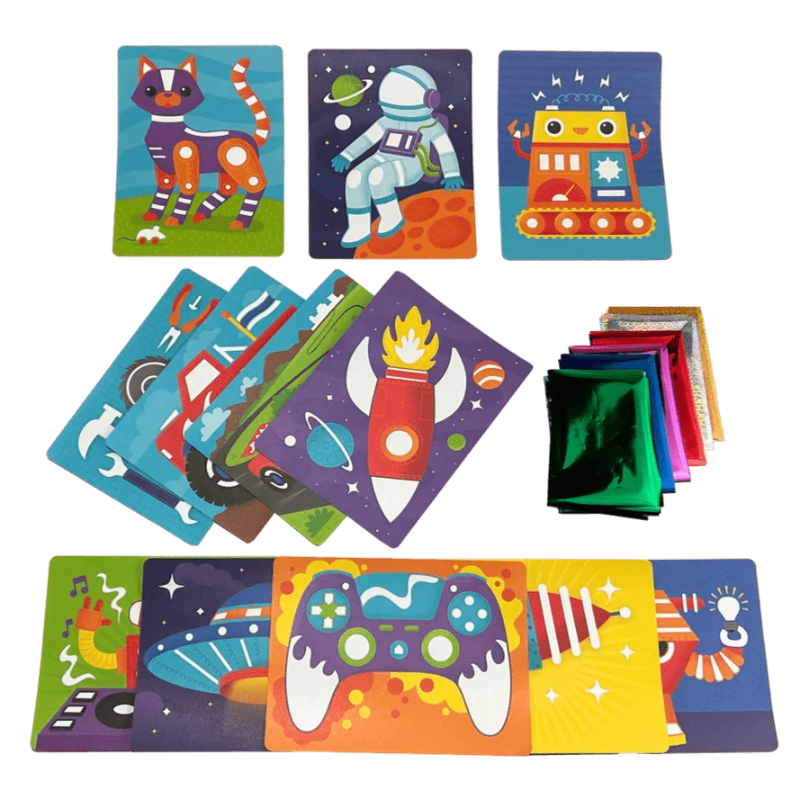Ooly Art & Craft Activity Kits Default Foil-Tastic Art - Gadgets & Gizmo