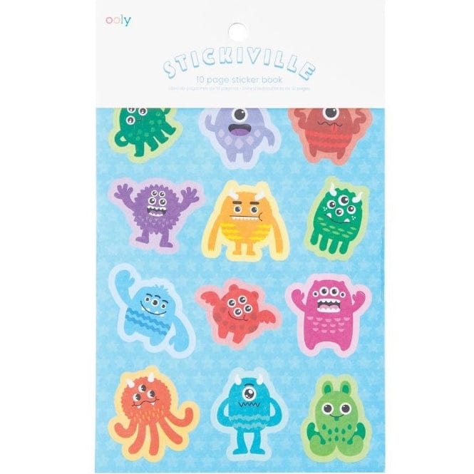 Ooly Stickers Stickiville Stickers - Monsters