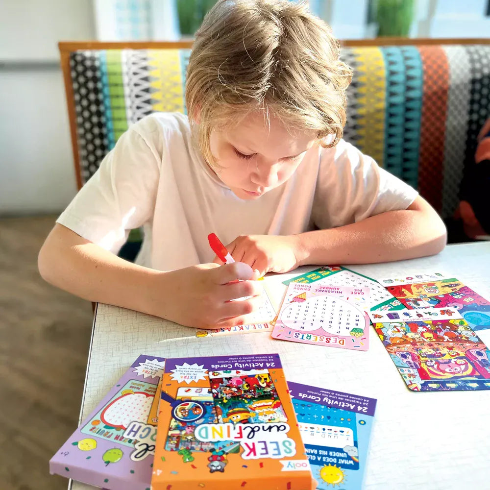 Ooly Travel Games Word Search Activity Cards