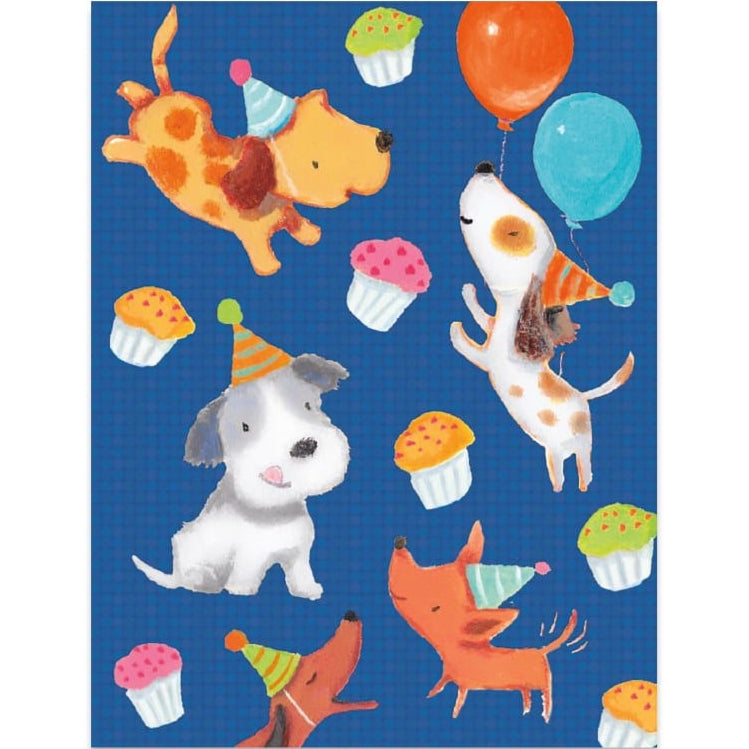 Peaceable Kingdom Mini Gift Enclosure Cards Party Dogs Foil Gift Enclosure
