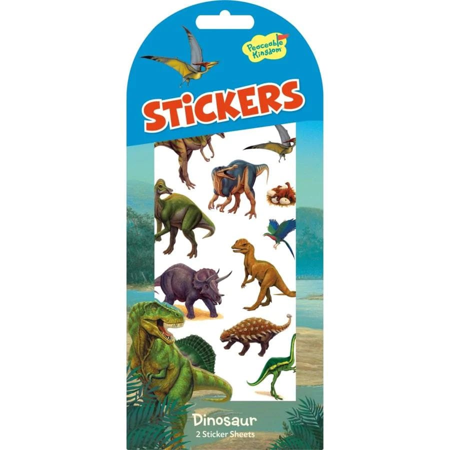Peaceable Kingdom Stickers Dinosaur Stickers