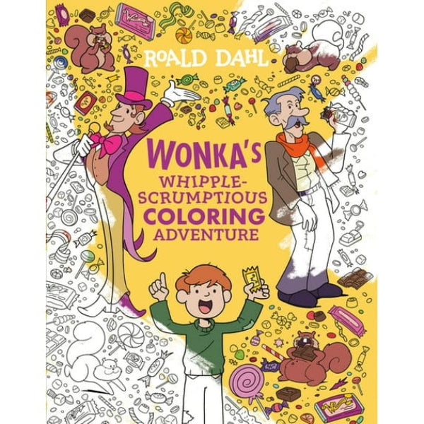 Penguin Group (USA) Coloring & Painting Books Wonka's Whipple-Scrumptious Coloring Adventure