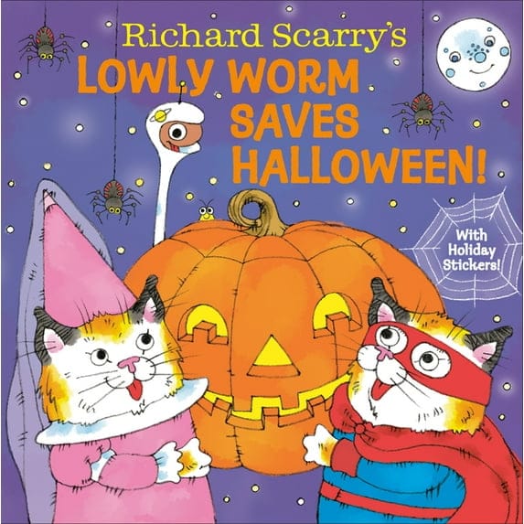 Penguin Group (USA) Hardcover Books Richard Scarry's Lowly Worm Saves Halloween!