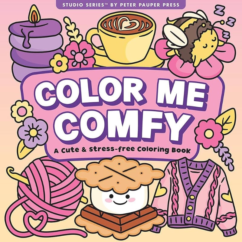 Peter Pauper Press Coloring & Painting Books Color Me Comfy Adult Coloring Book