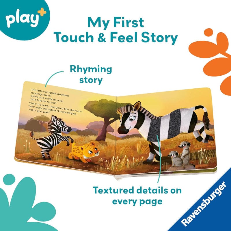 Play+ Touch & Feel Books Are You A Lion Like Me?