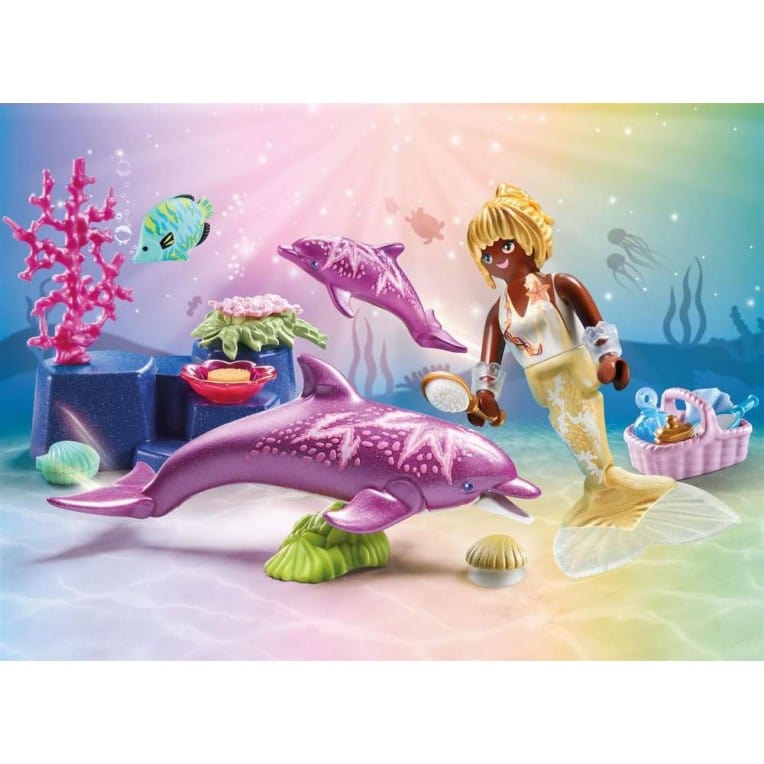 Playmobil Default Default 71501 Mermaid with Dolphins