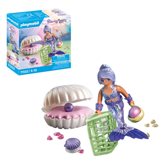 Playmobil Playmobil Princess Magic Default 71502 Mermaid with Pearl Seashell
