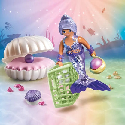 Playmobil Playmobil Princess Magic Default 71502 Mermaid with Pearl Seashell