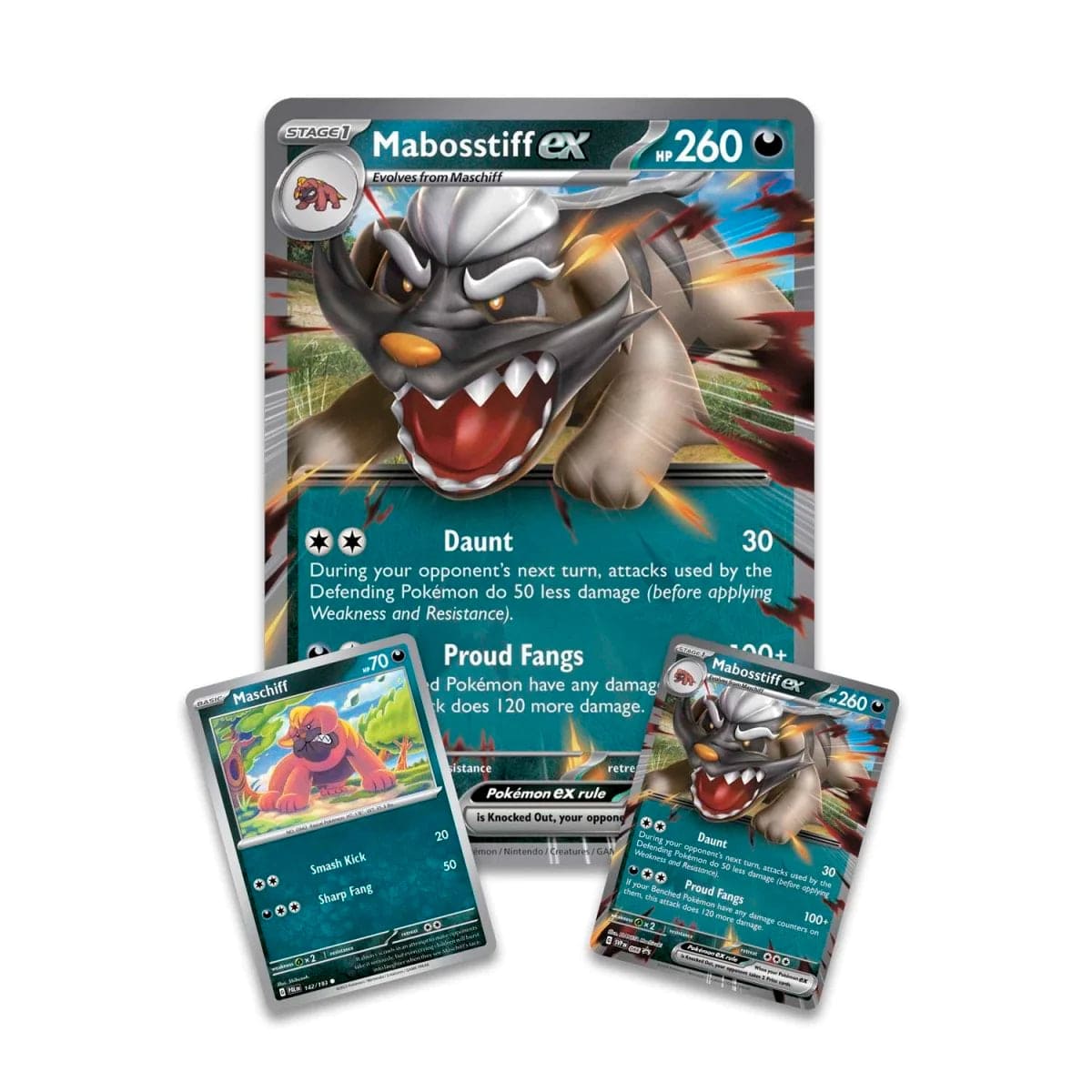 Pokemon Trading Card Games Default Pokémon: Mabosstiff ex Box
